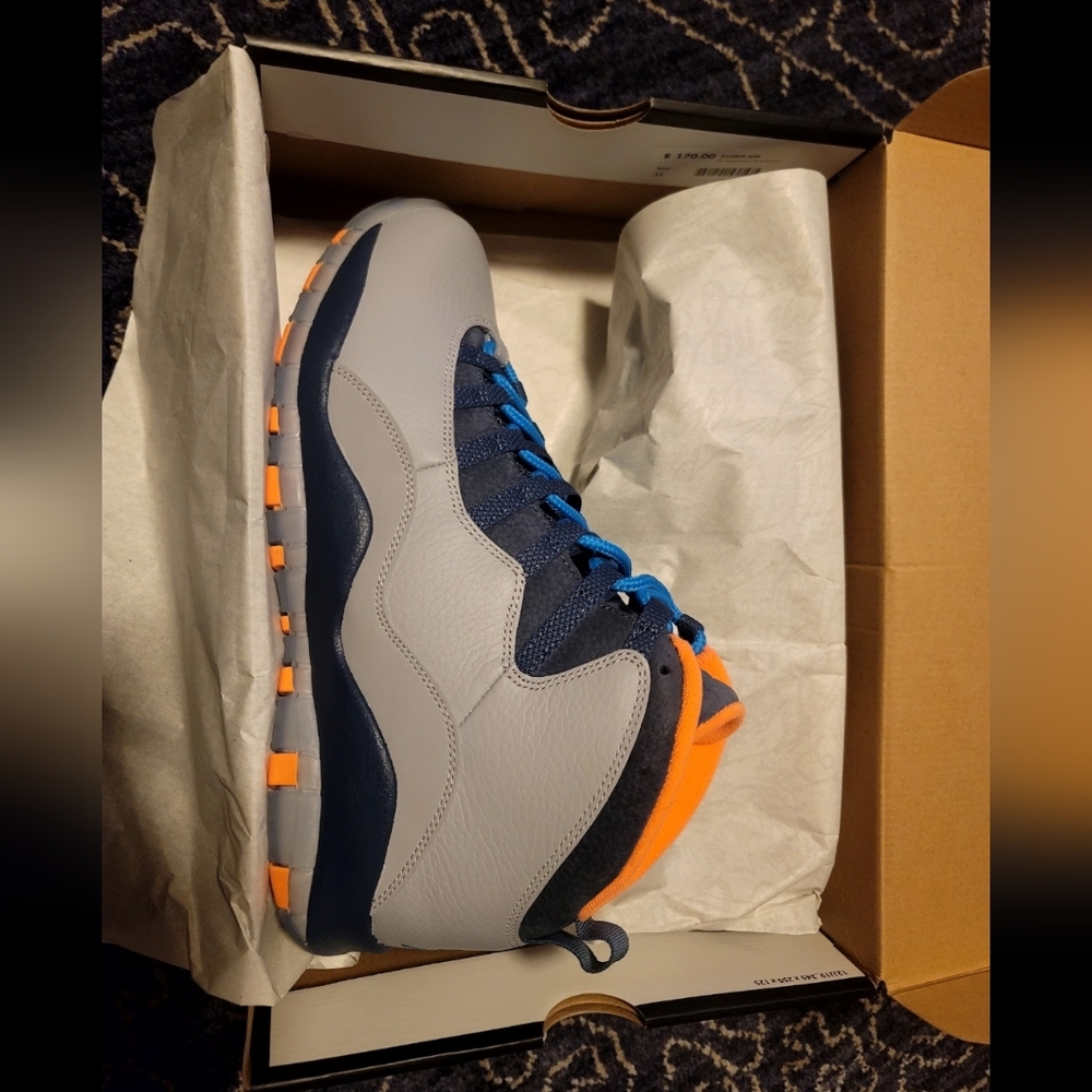 Jordan 10 New With Box Bobcats Sneakers Size 11